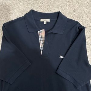 Men’s Burberry polo size medium
